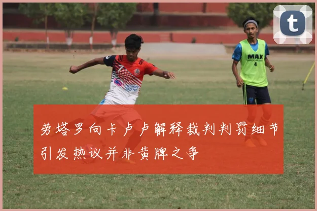 劳塔罗向卡卢卢解释裁判判罚细节引发热议并非黄牌之争